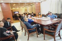 Beat365机关党总支第一党支部组织观看《“不忘初心、牢记使命”北疆英模先进事迹报告会》