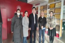 语言与传媒学院赴金山志达学校开展访企拓岗促就业行动