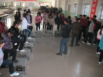 Beat365唯一官方网站举行2010秋季体能测试