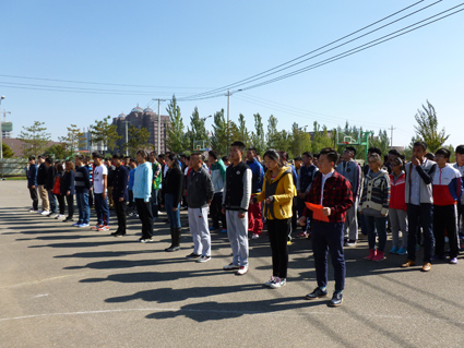 商学教学部第三届“迎新杯”篮球赛开幕