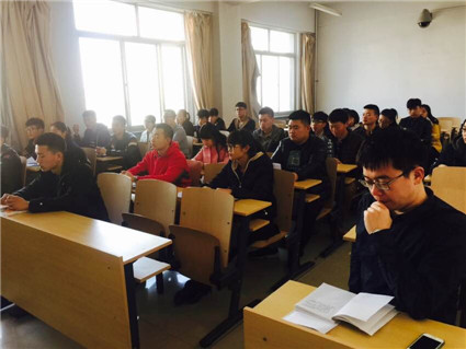 信息工程教学部召开本学期首次学生干部大会