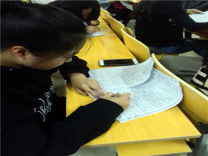 外国语教学部举办第三届“妙笔生花”书法大赛